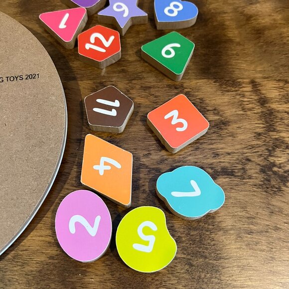 Kids Peppa Pig Clock puzzle BD - Picture 6 of 7